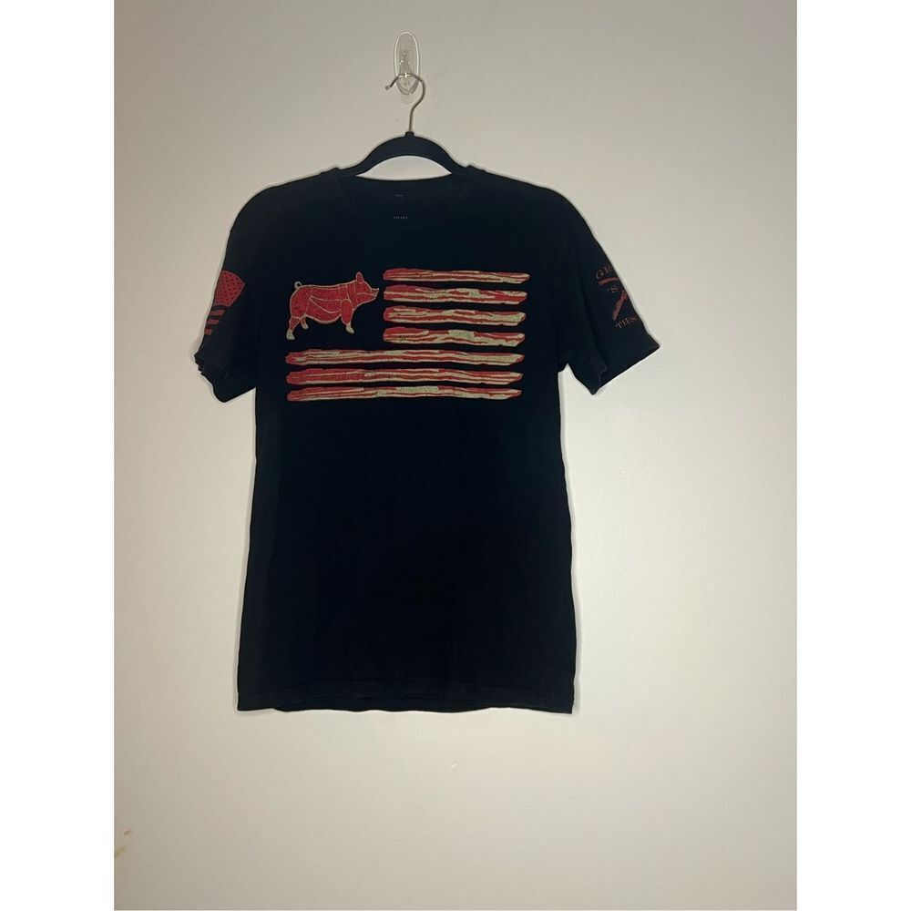 Grunt Style bacon flag shirt size small - Picture 1 of 1